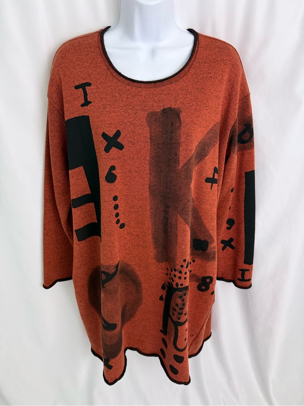 Kedziorek Graphic Tunic/Sweater Dress